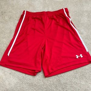 EUC Underarmour mens heat gear athletic shorts
